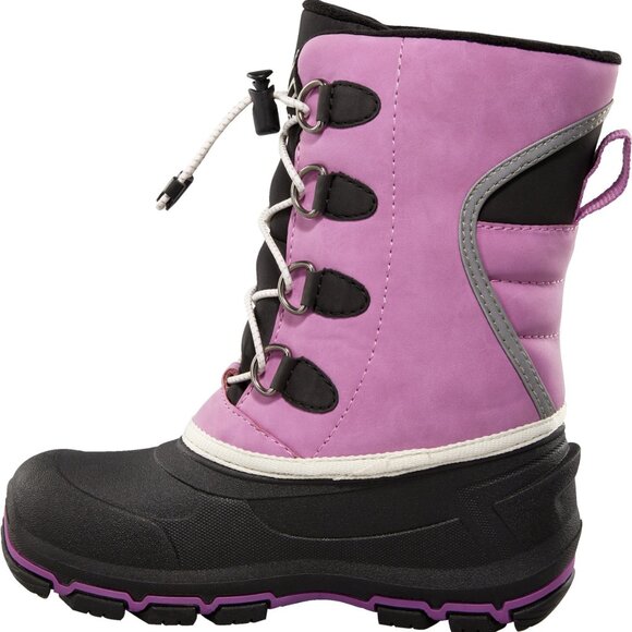 Kids' Pre-School Whiteout Waterproof Insulated Fleece-Lined Winter Boots - Picture 3 of 6